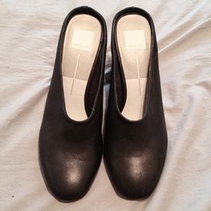 Dolce Vita Wood Heeled Clogs